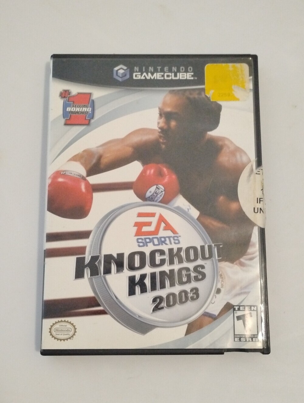 Knockout Kings 2003 - Nintendo GameCube - Complete in Box (CIB) w/ Manual